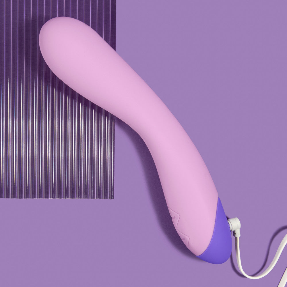 Wellness By Blus | G Curve G-Spot Purple UltraSilk Vibrator