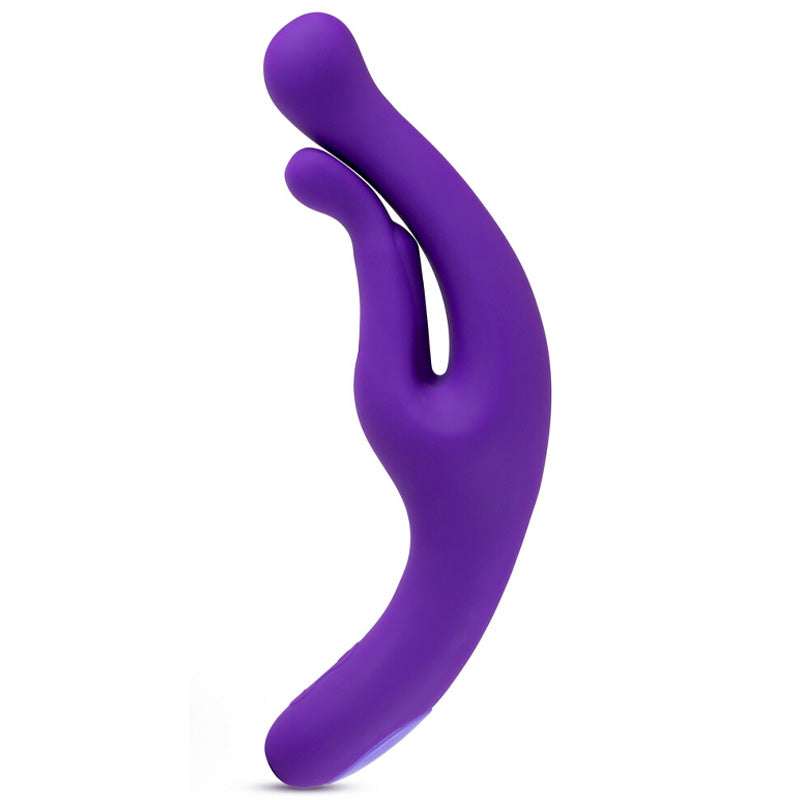 Wellness By Blus | G Wave Purple G-Spot & Clitoris UltraSilk Vibrator