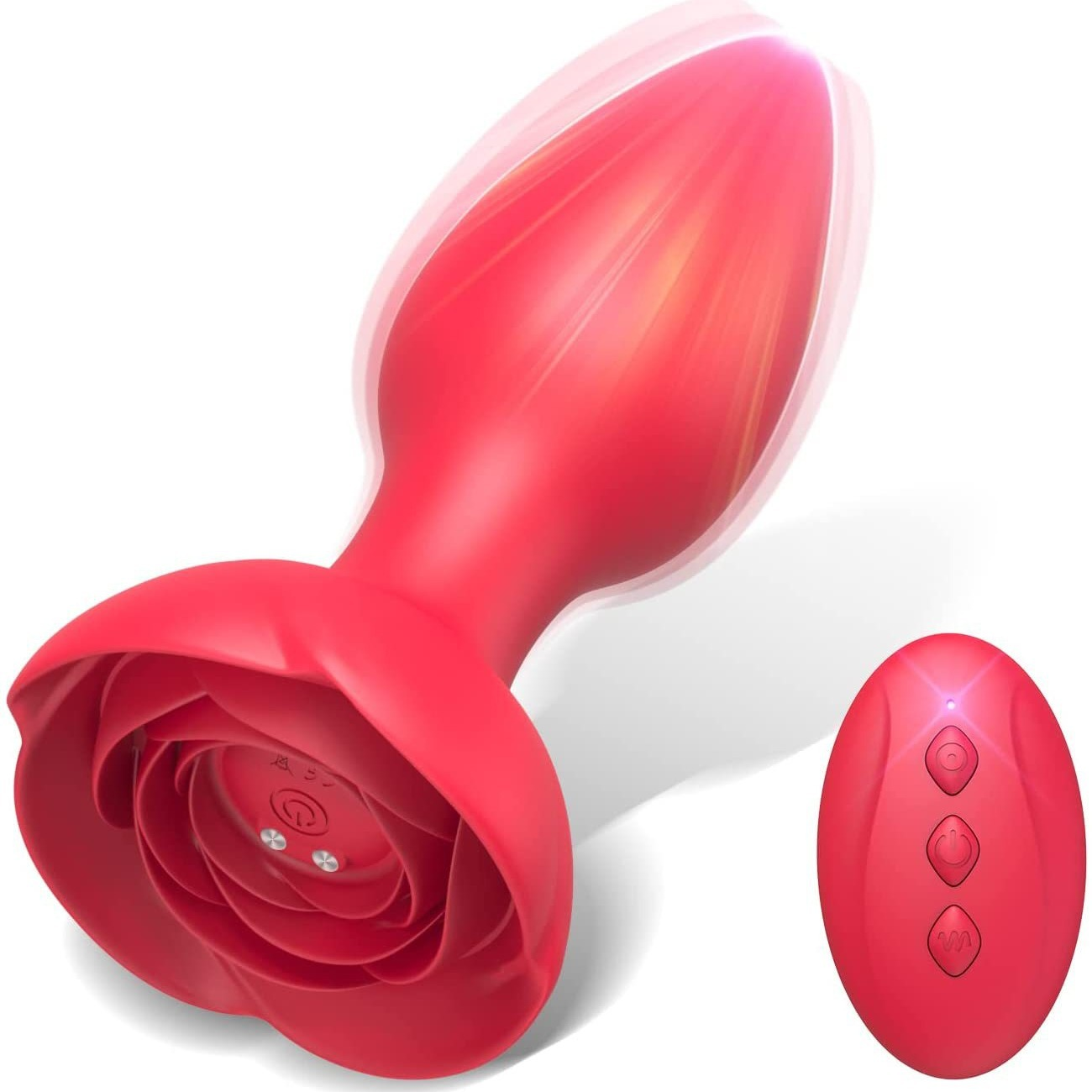 YW Rose 震动肛塞遥控器