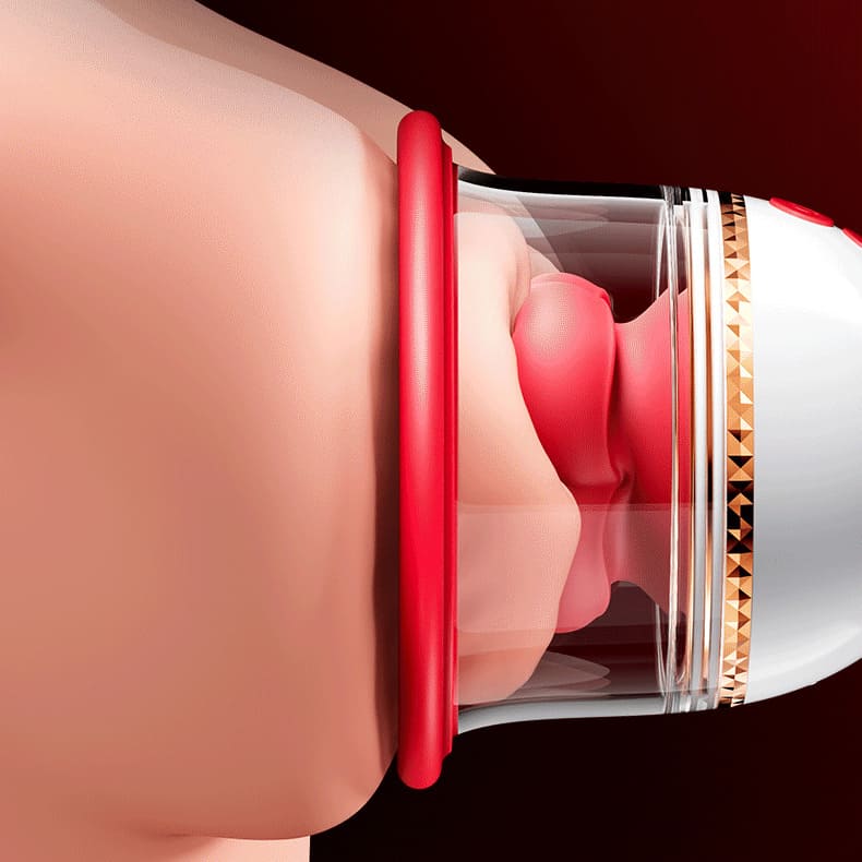 AAV Angel Clitoral Sucking Vibrator & Nipple Pump