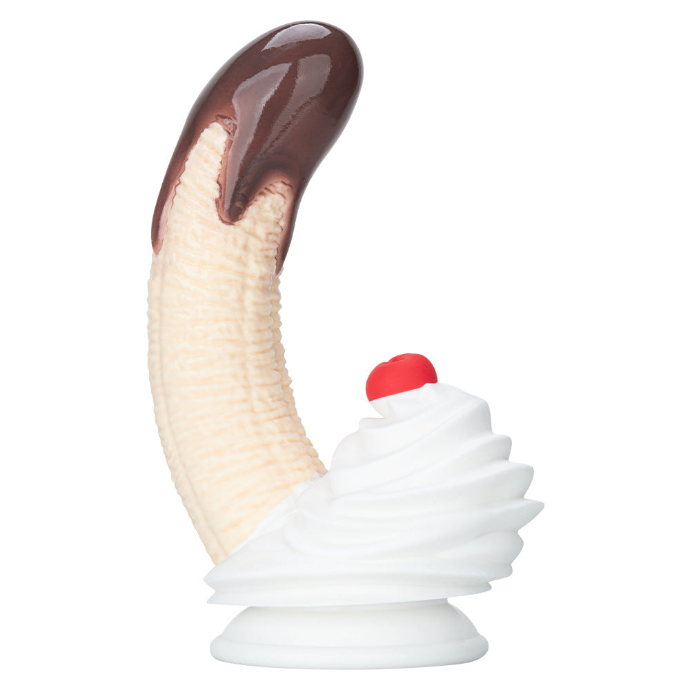 Banana Cake Silicone Dildo & Anal Plug - 3 Sizes