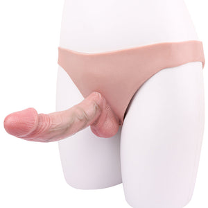 Product with a pink and white design on a white background