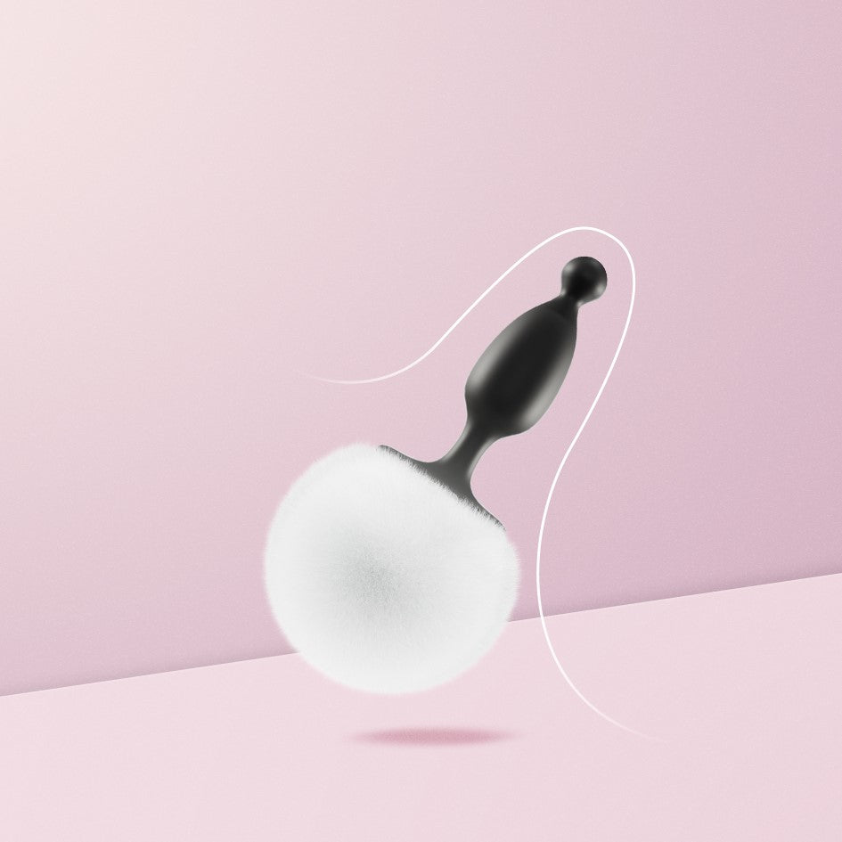 Magic Motion Bunny Tail Vibrating Anal Plug App-Controlled