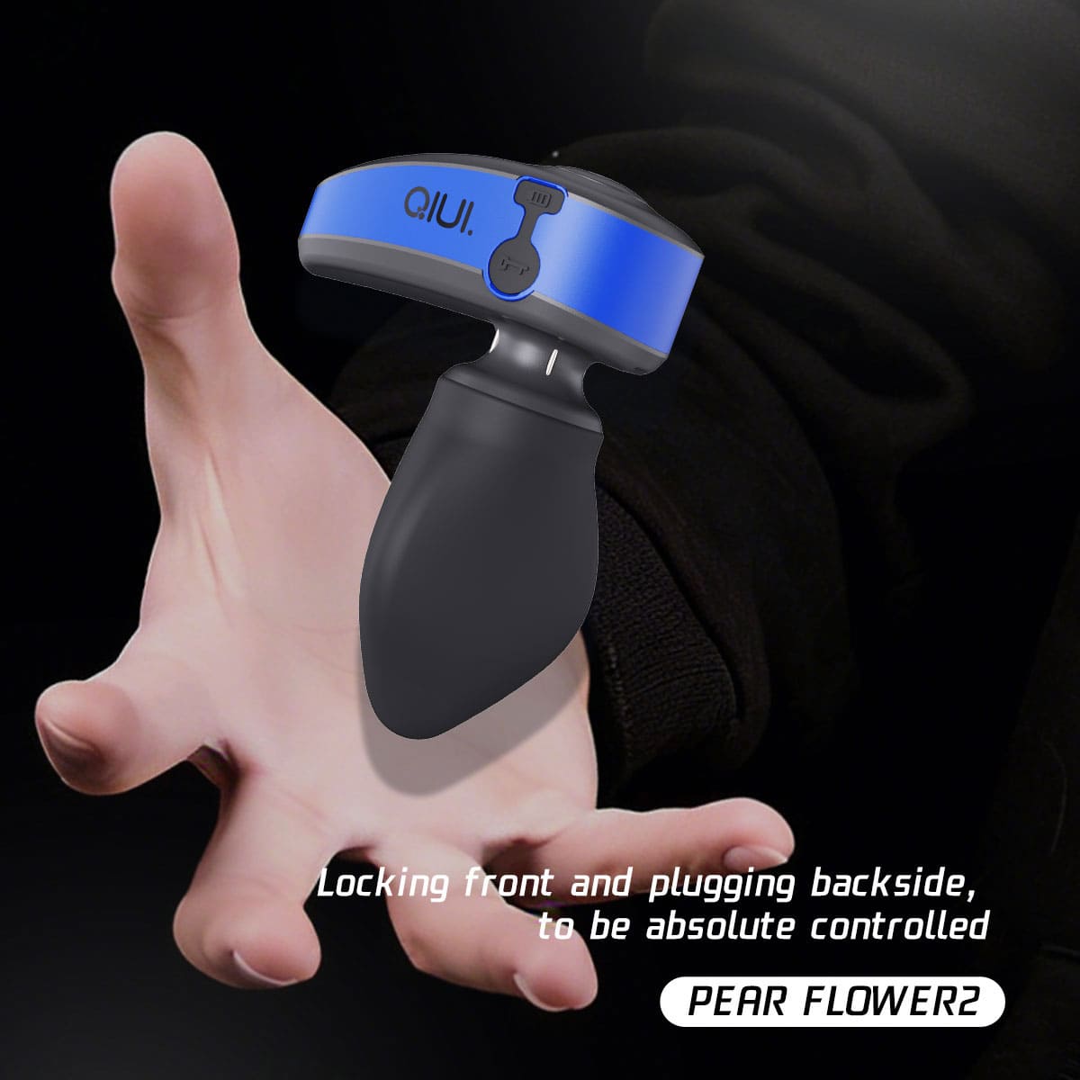 LOCKINK PearFlower Electro Shock Vibrating Butt Plug APP Controlled