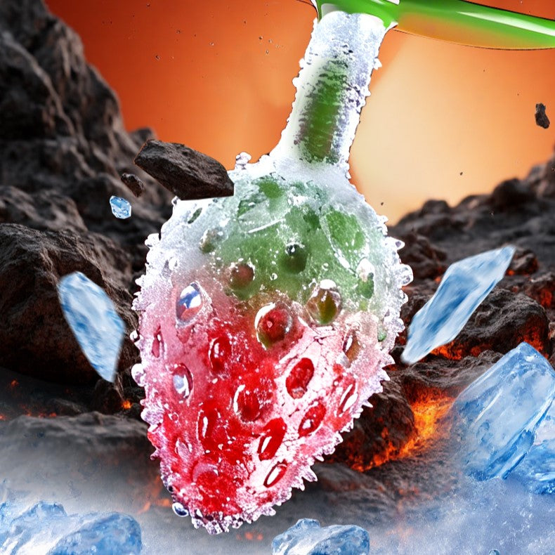 LOCKINK Strawberry Metal Anal Plug