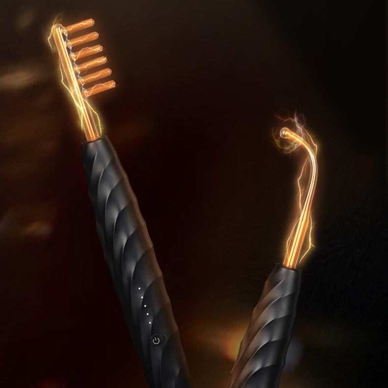 Roomfun Electro Sex Shock Wand with 4 Replaceable Heads