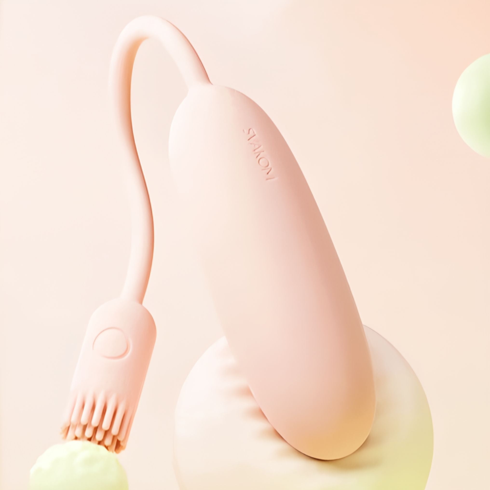 SVAKOM Soft Brush Wearable Egg Vibrator App Controlled