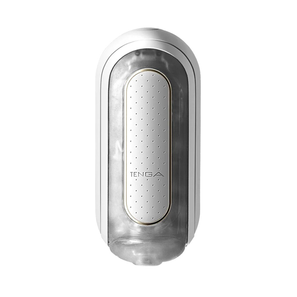 TENGA Flip Zero EV Rechargeable Vibrating Masturbator - White