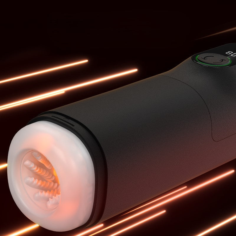 TRYFUN Black Hole Pro Thrusting & Heating Male Masturbator App Controlled